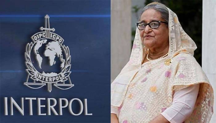 مفرور شیخ حسینہ کےخلاف انٹرپول سے ریڈ نوٹس کی درخواست