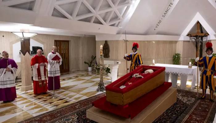 پوپ فرانسس کی آخری رسومات 26اپریل کو ادا کی جائیں گی،ویٹی کن سٹی