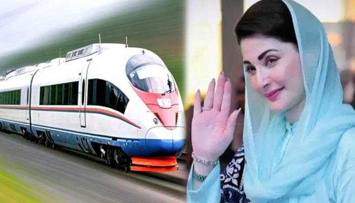 مریم نوازکا پاکستان کی پہلی تیز ترین ‘بلٹ ٹرین’ چلانے کا فیصلہ