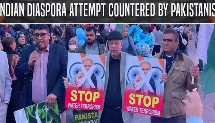 ٹائمز سکوائر پربھارتی احتجاج بری طرح ناکام، پاکستانی تارکین وطن کا بھرپور ردعمل