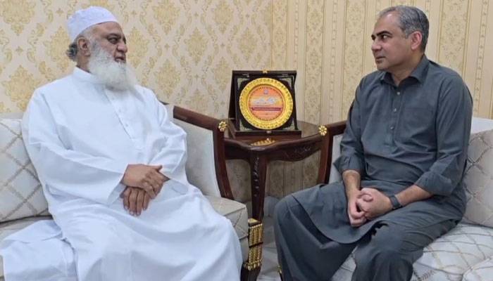 محسن نقوی اور مولانا فضل الرحمان کی اہم ملاقات، پاک بھارت کشیدگی پر مشاورت