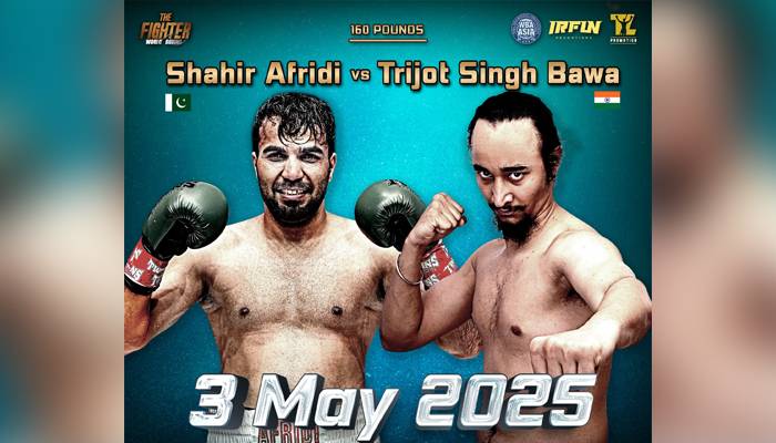 تھائی لینڈ میں پاک بھارت باکسنگ جنگ، پاکستانی کمانڈو شہیر آفریدی مقابلے کو تیار