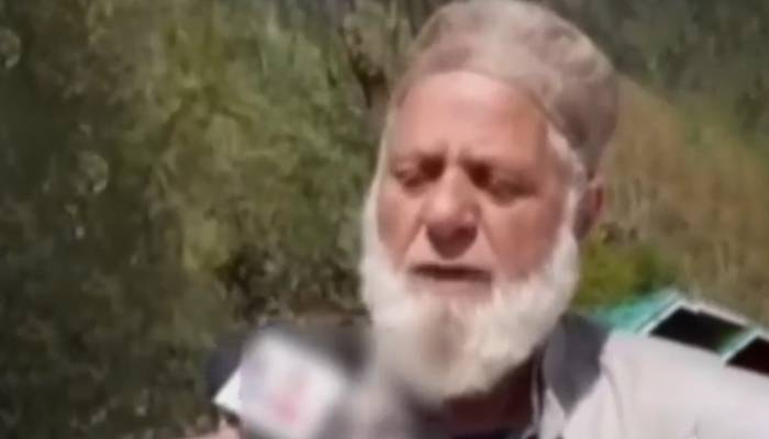 پہلگام واقعہ:مقبوضہ کشمیر کے بزرگ نےبھارتی میڈیا کو آئینہ دکھادیا