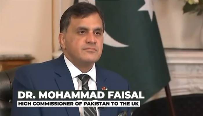 پاکستان کے ہائی کمشنر برائےبرطانیہ ڈاکٹر محمدفیصل کابھارت کےفالس فلیگ آپریشن پرسخت ردعمل