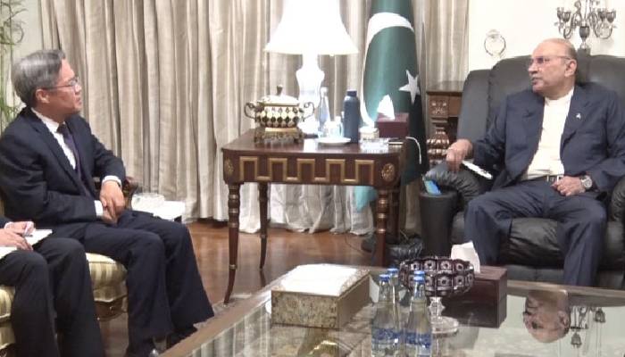 بھارتی اقدامات علاقائی امن کیلئے خطرہ،صدرمملکت کا چینی سفیر سے ملاقات میں اظہار تشویش