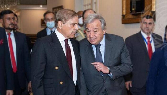 وزیر اعظم ، انتونیو گوتریس کے درمیان ٹیلیفونک رابطہ ،خطےکی سیکیورٹی صورتحال پر تبادلہ خیال