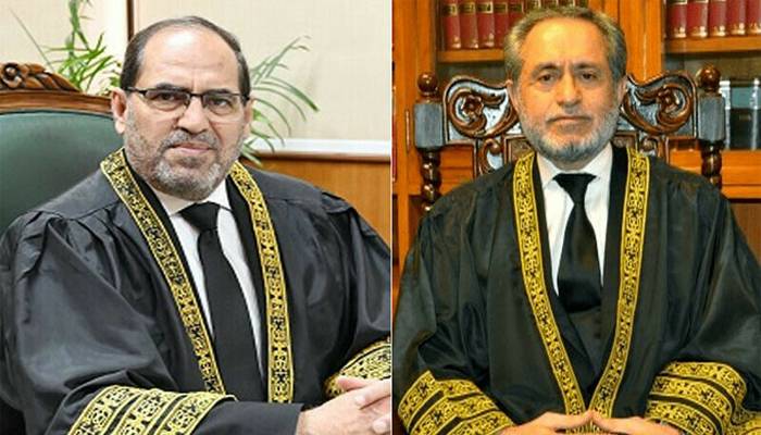 سویلینز کےملٹری ٹرائل پر 2 ججز کا اختلافی نوٹ: فوجی عدالتوں میں ٹرائل غیر آئینی قرار