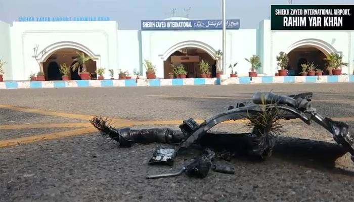 بھارت کاجنگی جنون بےقابو ،شیخ زاید انٹرنیشنل ایئرپورٹ پر بزدلانہ حملہ