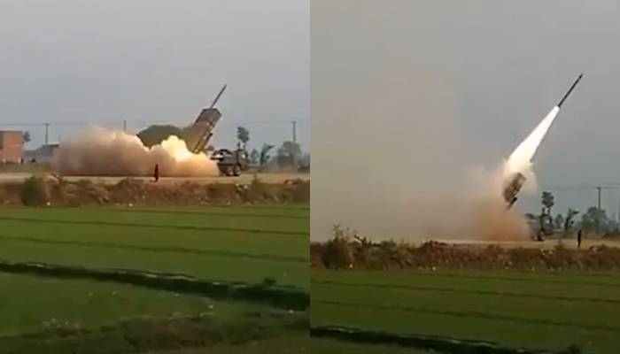 پاکستانی فتح1 میزائل سسٹم نے  بھارتی نام نہاد دفاعی نظام کو زمین بوس کر دیا 