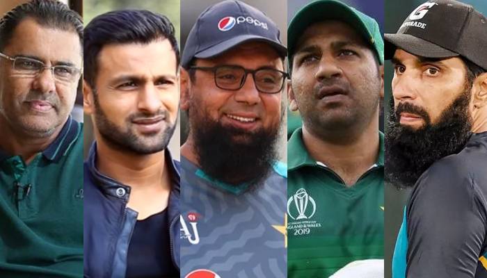 وقار یونس، شعیب ملک، ثقلین، مصباح اور سرفراز مینٹورز کے عہدے سے فارغ