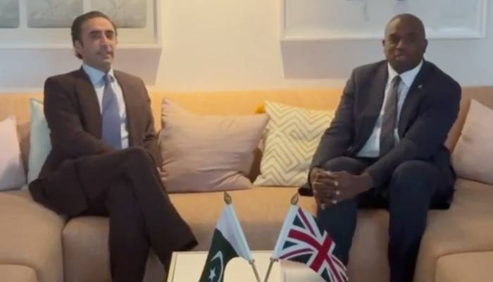 بلاول بھٹو زرداری کی برطانوی سیکریٹری خارجہ ڈیوڈ لیمی سےاہم ملاقات