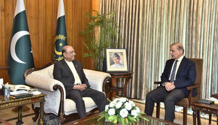 صدر مملکت سے وزیر اعظم کی ملاقات، جنرل سید عاصم منیر کو ترقی دینے کے فیصلے پر اعتماد میں لیا
