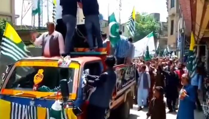  آزاد کشمیر ’’پاکستان زندہ باد ریلی‘‘کا شاندار انعقاد