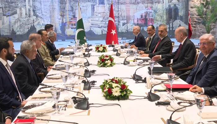 وزیراعظم کی ترک صدر رجب طیب اردوغان سے ملاقات کا اعلامیہ جاری