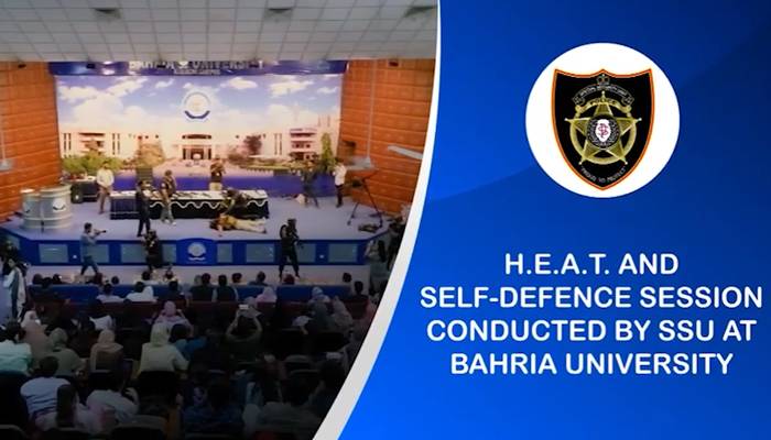 نجی یونیورسٹی میں SSUکمانڈوزکی ہوسٹائل انوائرمنٹ اویئرنس ٹریننگ اور سیلف ڈیفنس سیشن کا انعقاد
