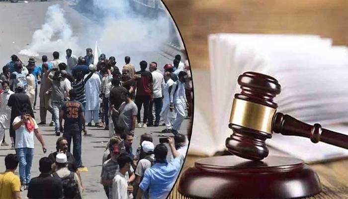 9 مئی کیس:پی ٹی آئی ایم این اے سمیت 11 ملزمان کو سزاسنادی گئی