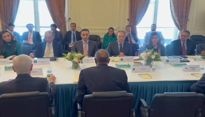  نیویارک؛ پاکستانی پارلیمانی وفد کی اقوام متحدہ کی سلامتی کونسل کے منتخب اراکین سے ملاقات 