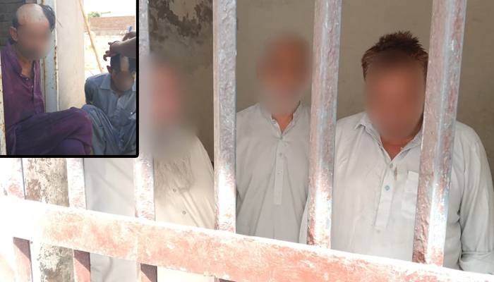 فیصل آباد:چوری کا الزام،گلوبٹ کا محنت کشوں پر بہیمانہ تشدد،سرکےبال منڈوادیے