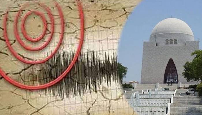 کراچی زلزلوں کی زد میں ، ایک مرتبہ پھر جھٹکے محسوس کئے گئے