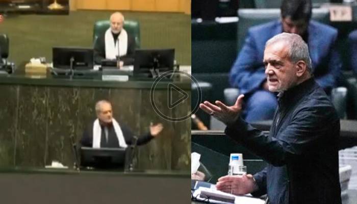 ویڈیو؛ ایرانی پارلیمنٹ ’پاکستان تشکر تشکر‘ کے نعروں سے گونج اٹھا