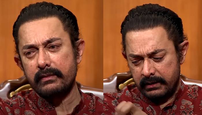عامر خان ’حب الوطنی‘ کی وضاحتیں دینے پر مجبور، پروگرام میں رو پڑے