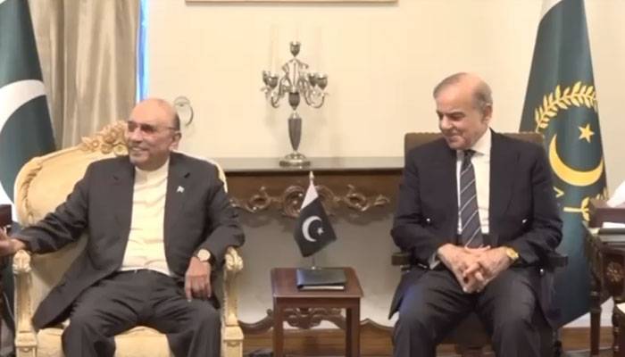 صدر مملکت سے وزیر اعظم  کی ملاقات، سیاسی ، معاشی صورتحال پر گفتگو