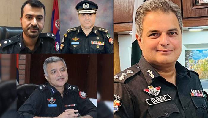 سندھ پولیس میں گریڈ 20 کے افسران کے تقرر و تبادلے