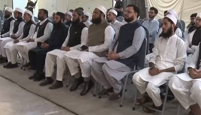 دینی مدارس کے طلباء،فیکلٹی ممبران کاپاکستان ملٹری اکیڈمی کاکول کادورہ