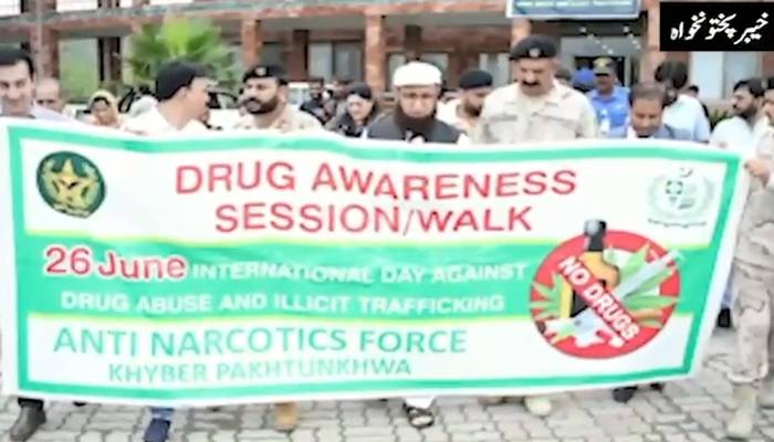 انسدادمنشیات کا عالمی دن، اےاین ایف کی خیبرپخونخوا میں آگاہی مہم