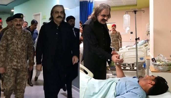 وزیر اعلیٰ خیبر پختونخوا کا سی ایم ایچ پشاور کا دورہ، زخمی اور شہداء کے ورثا کو بھر پور پیکج دینے کا اعلان 