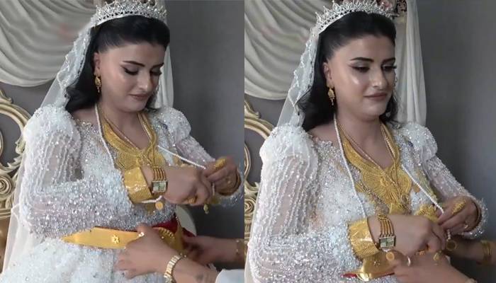 شادی میں تحائف کی بھرمار، دلہن کو 2 کلو گرام سونا، ویڈیو وائرل 