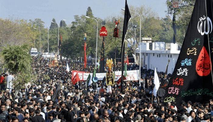 آٹھ محرم الحرام: ملک بھر میں جلوسوں کا سلسلہ جاری، سیکیورٹی کے سخت انتظامات