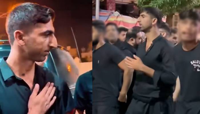 پاکستانی فاسٹ بولر شاہنواز دھانی کی ماتم کرتے ہوئے ویڈیو وائرل