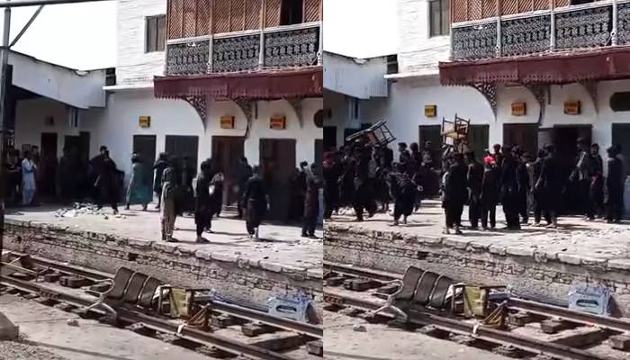ٹرین لیٹ کیوں ہوئی؟ روہڑی جنکشن پرمشتعل افراد نے ہلہ بول دیا