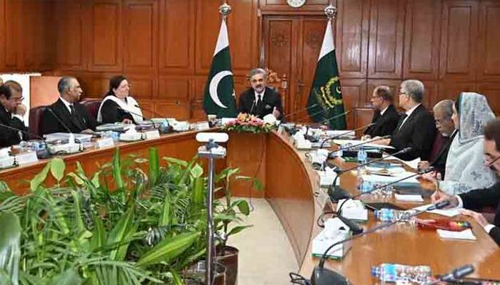 سپریم جوڈیشل کونسل کا اجلاس اختتام پذیر،اعلامیہ بعد میں جاری کیا جائےگا