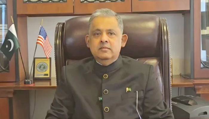 امریکا کی جانب سے اسرائیل کو تسلیم کرنے کا کوئی دباؤ نہیں، پاکستانی سفیر