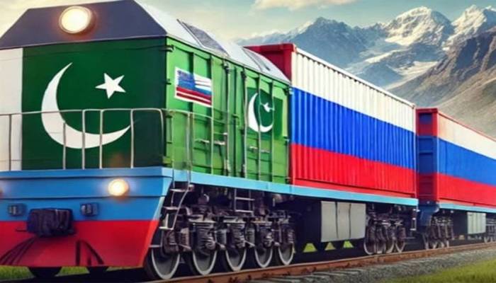 پاکستان اور روس کے درمیان مال بردار ٹرین آئندہ ماہ چلانے کا اعلان