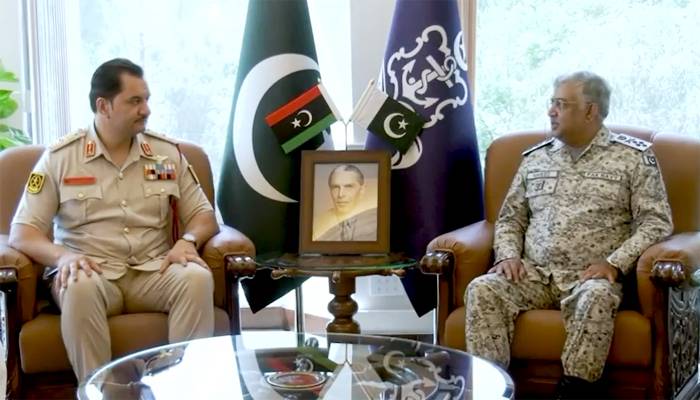 لیفٹیننٹ جنرل صدام خلیفہ حفترکی نیول چیف سے ملاقات، بحری سیکیورٹی پر اتفاق
