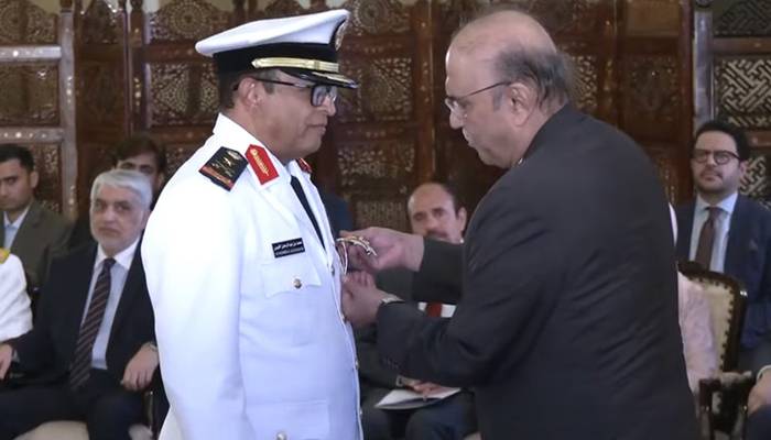 سعودی نیول چیف  کیلئےپاکستان کا اعلیٰ فوجی اعزاز