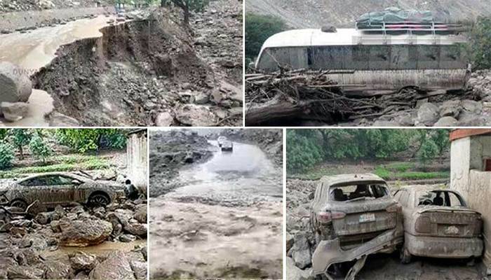 گلگت بلتستان میں سیلاب سے اموات کی تعداد 9ہوگئی،500سے زائدگھرتباہ