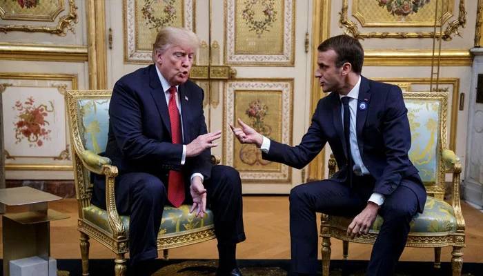 ٹرمپ نے فلسطینی ریاست سے متعلق میکرون کا اعلان مسترد کردیا