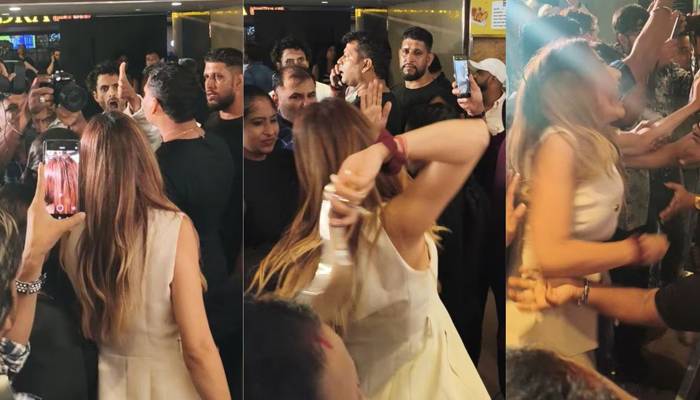 دھوکہ دہی کا الزام:اداکارہ کی فلم پروڈیوسر کی چپل سے دھلائی