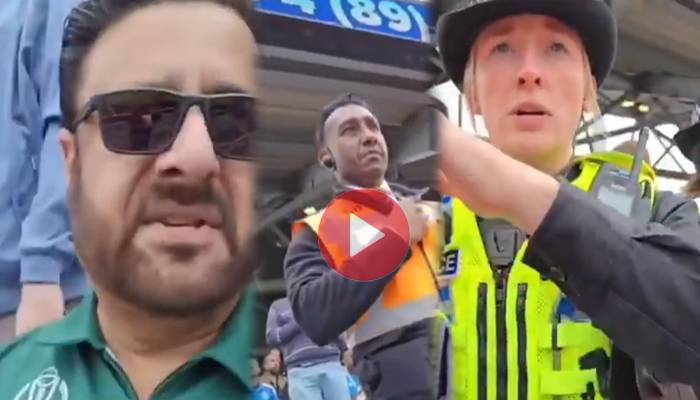 بھارت انگلینڈ ٹیسٹ میچ: پاکستانی ٹیم کی شرٹ پہنے شخص کو اسٹیڈیم سے باہر نکال دیا گیا