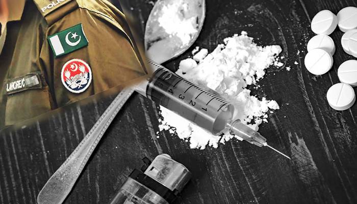 منشیات فروشوں کی مبینہ پشت پنائی پر پولیس کے تین افسران کے خلاف مقدمہ درج