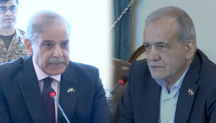 ایرانی صدر مسعود پزیشکیان کی وزیر اعظم پاکستان سے ملاقات، اہم اعلامیہ جاری