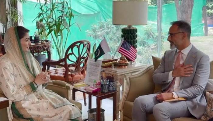 امریکہ کے نئے قونصل جنرل کی مریم نواز سے ملاقات، باہمی دلچسپی کے امور پر تبادلہ خیال