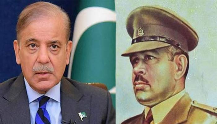  قوم میجر طفیل محمد شہید کی عظیم قربانی اور بہادری کو سلام پیش کرتی ہے،شہبازشریف