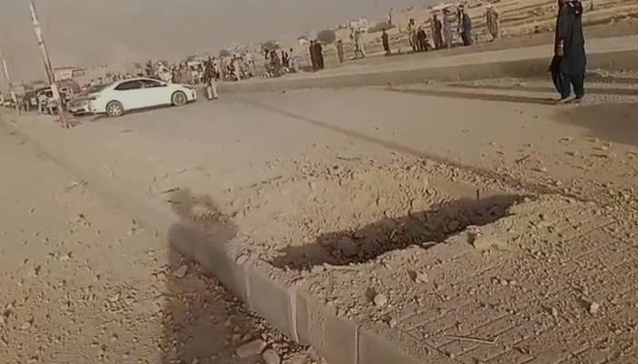 کوئٹہ کی اہم شاہراہ پر زور دار دھماکا