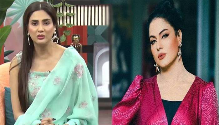 فضاعلی نے دوران پروگرام وینا ملک کوکھری کھری سنادیں