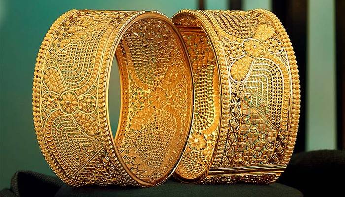 سونے کی قیمت میں ایک مرتبہ پھر کمی 
